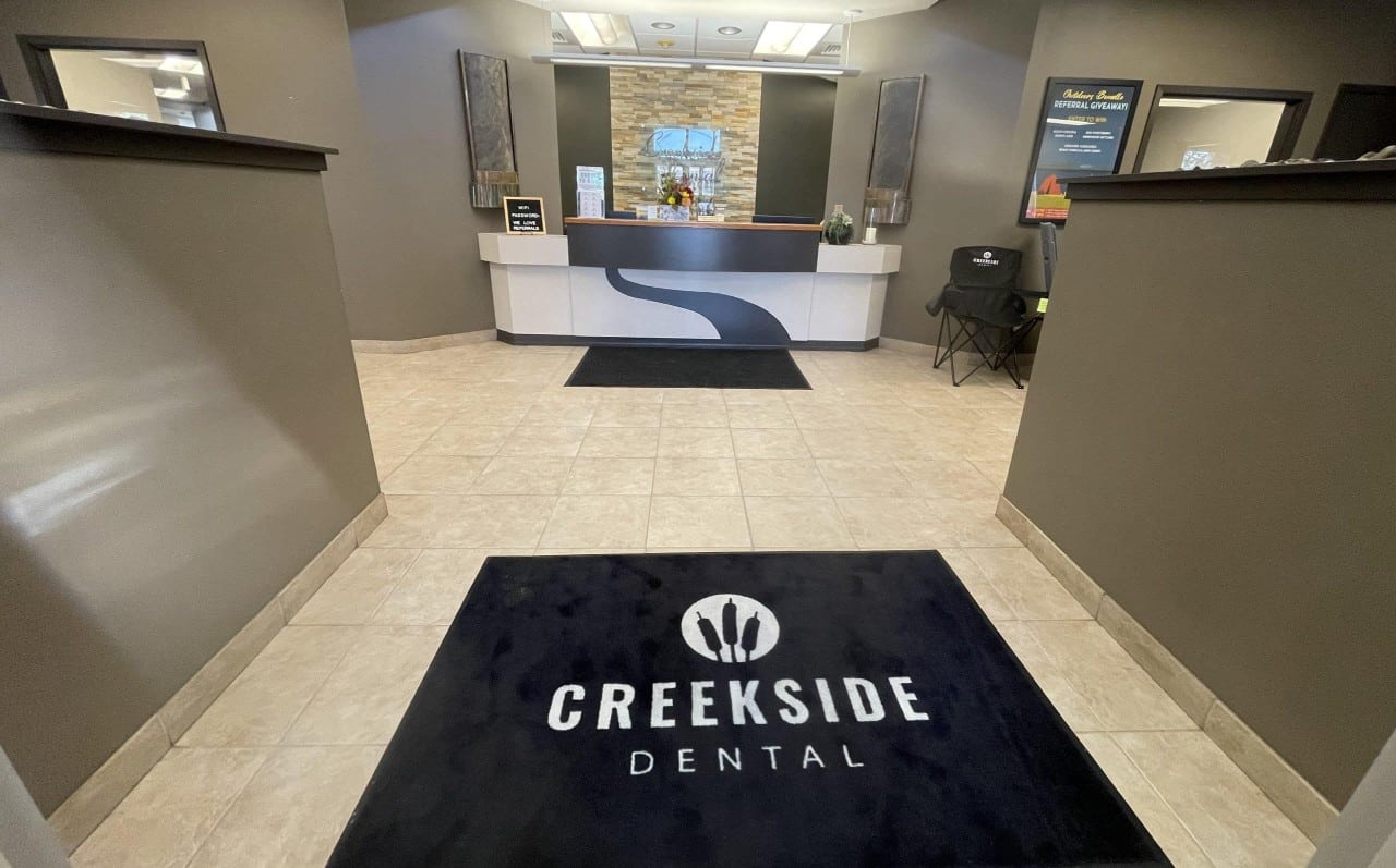 Creekside Dental Entrance Reception