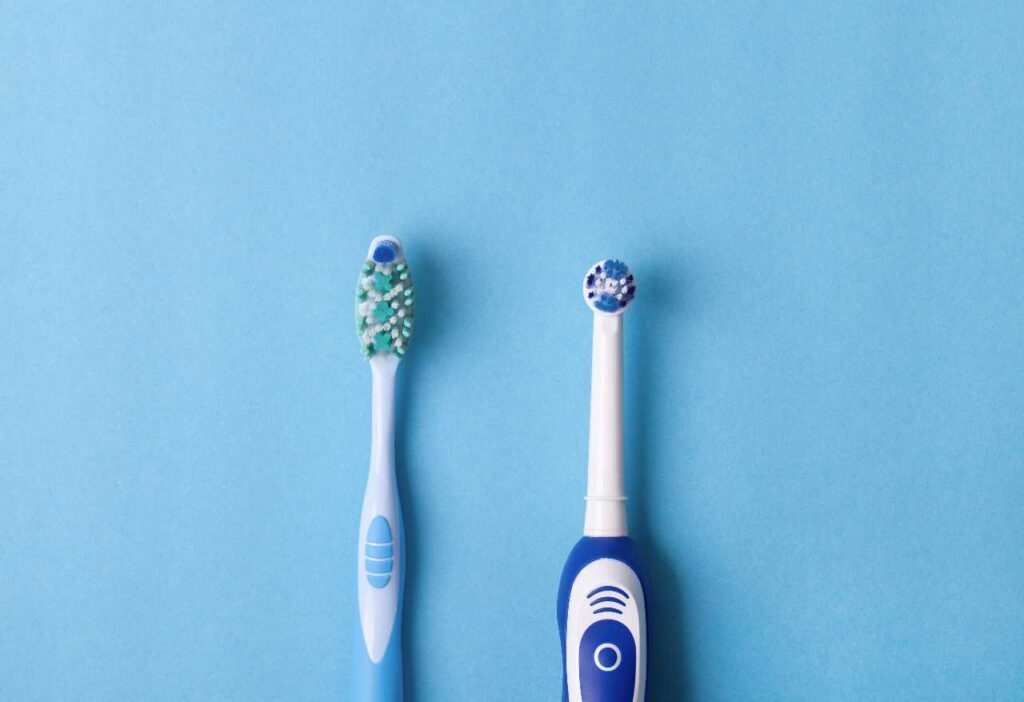 electric and manual toothbrush Creekside Dental