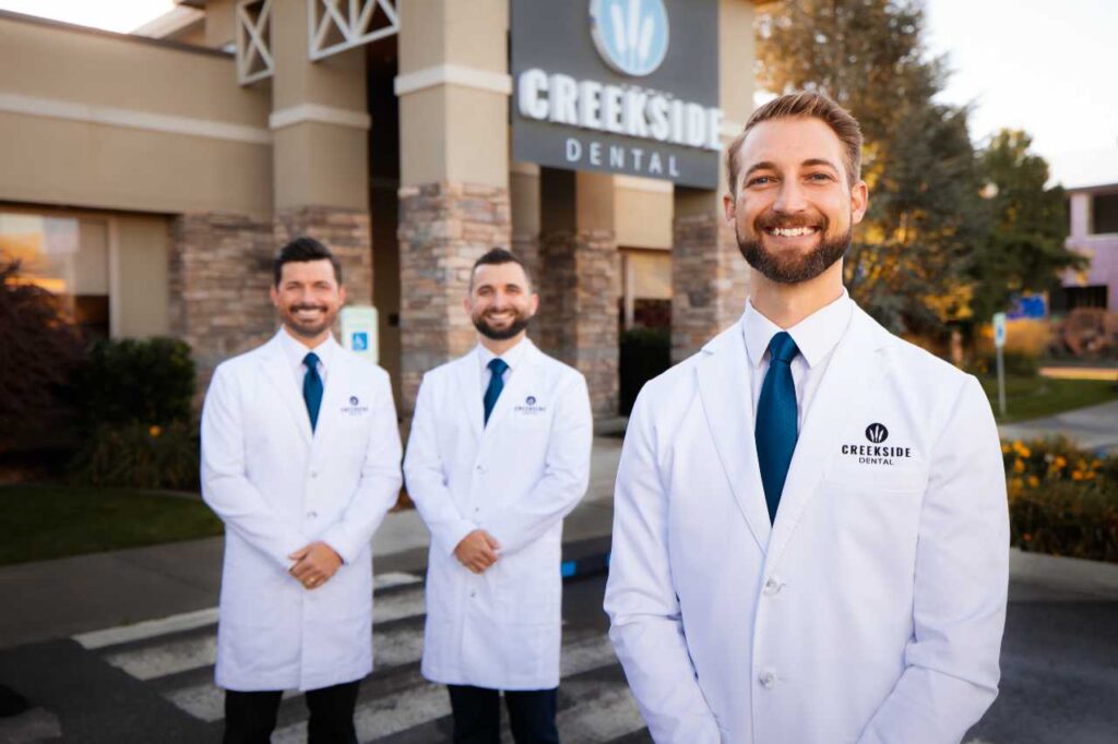 your dental professionals at Creekside Dental